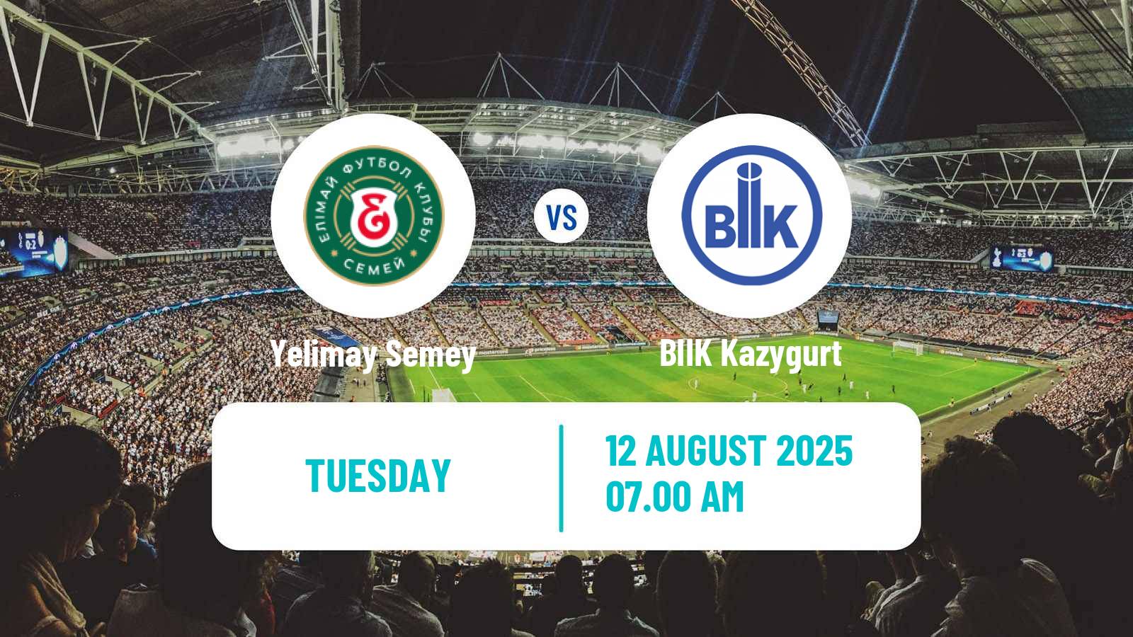Soccer Kazakh League Women Yelimay Semey - BIIK Kazygurt
