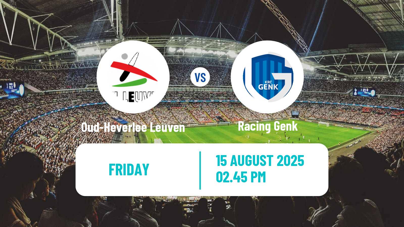 Soccer Belgian Jupiler Pro League Oud-Heverlee Leuven - Genk