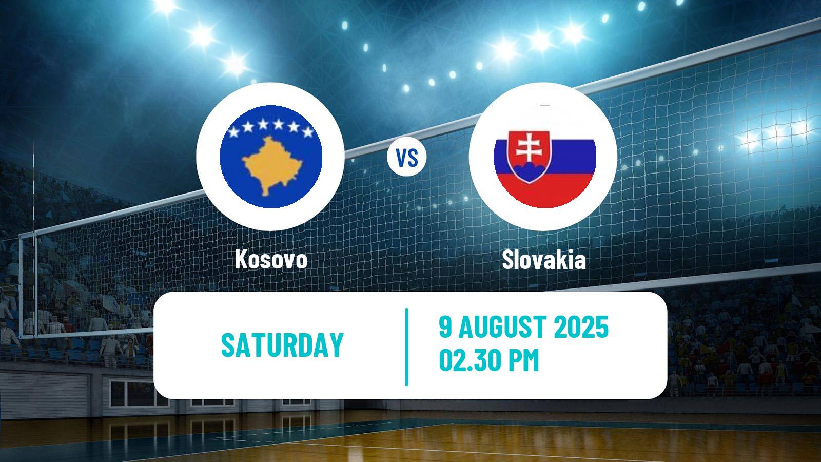 Volleyball European Championships Volleyball Kosovo - Slovakia