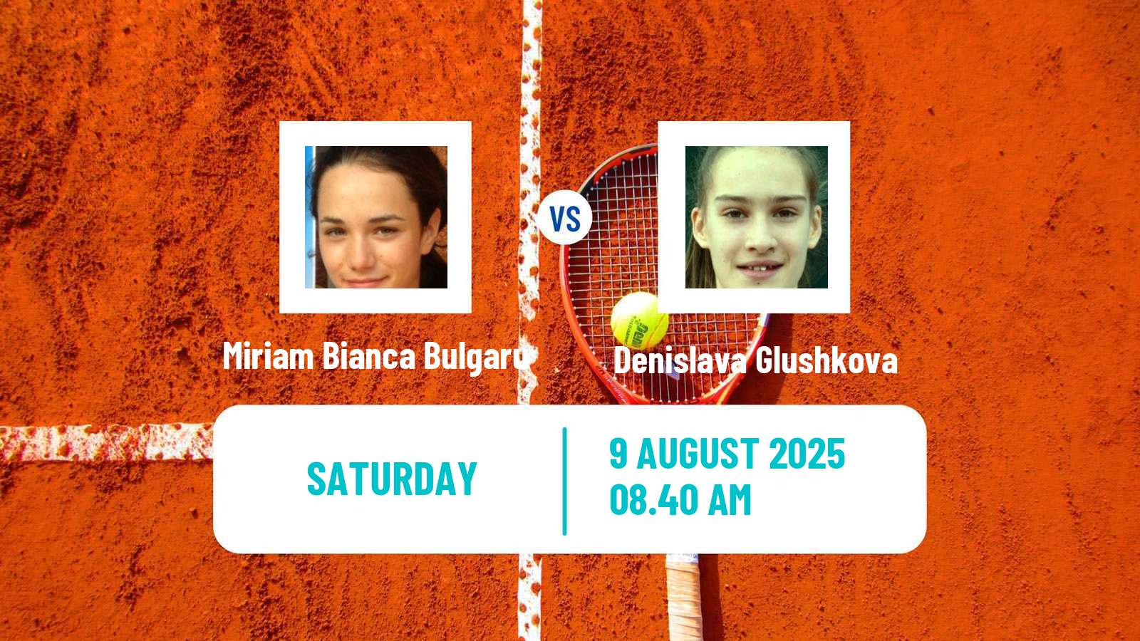 Tennis ITF W35 Kursumlijska Banja 2 Women Miriam Bianca Bulgaru - Denislava Glushkova