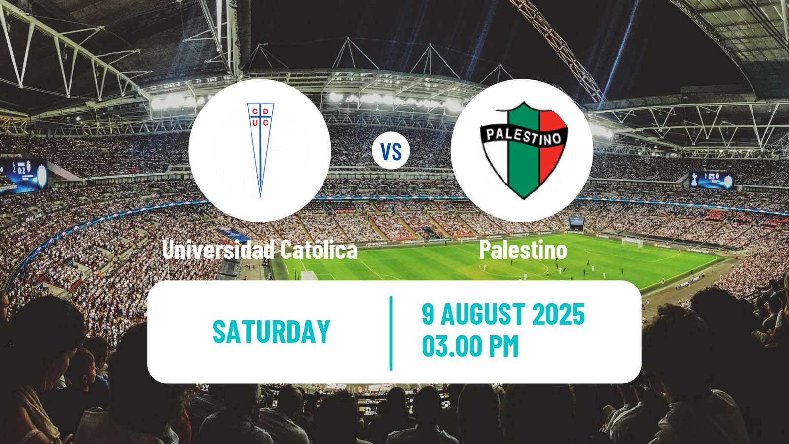 Soccer Chilean Primera Division Women Universidad Católica - Palestino