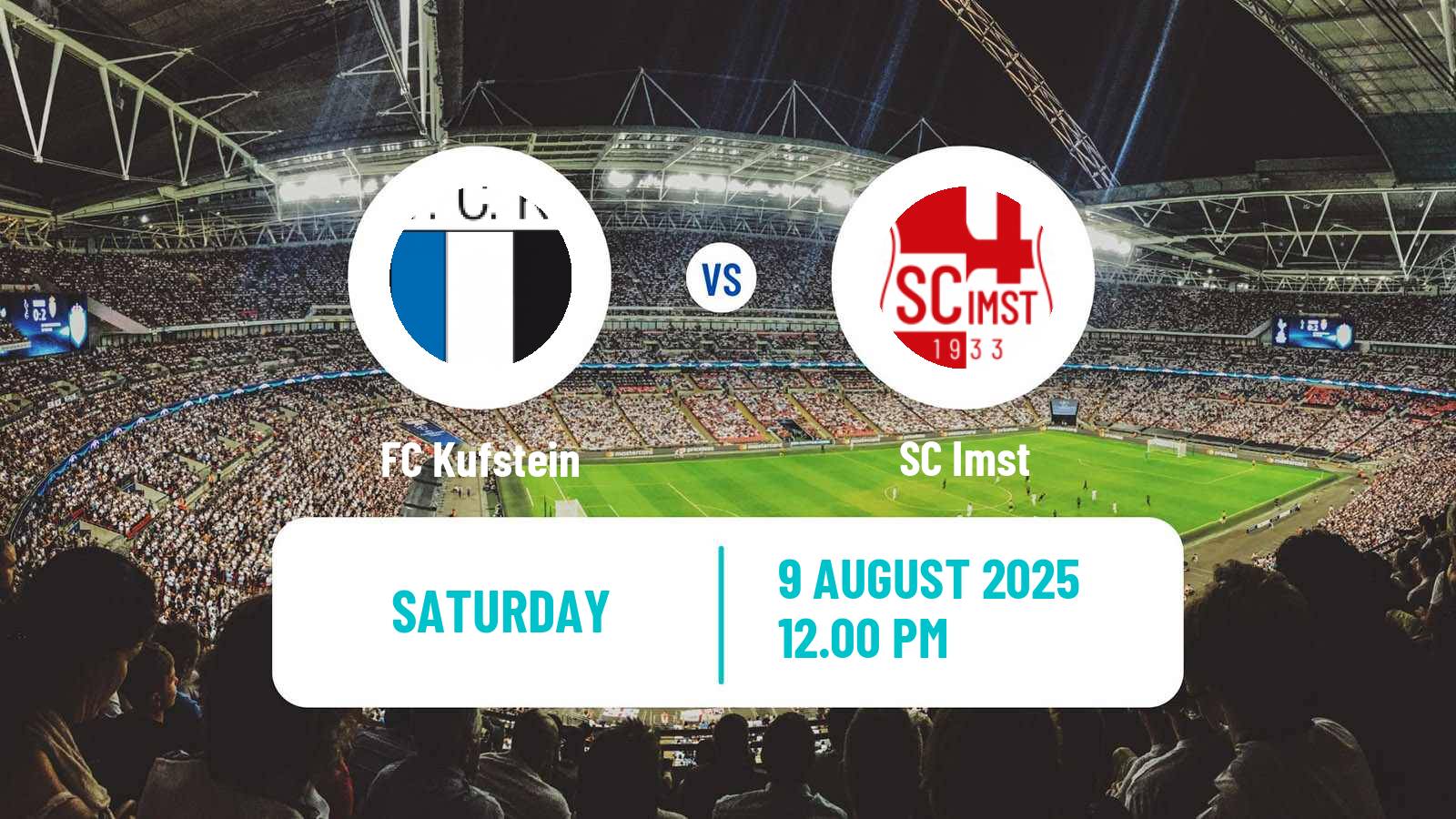 Soccer Austrian Regionalliga West Kufstein - Imst