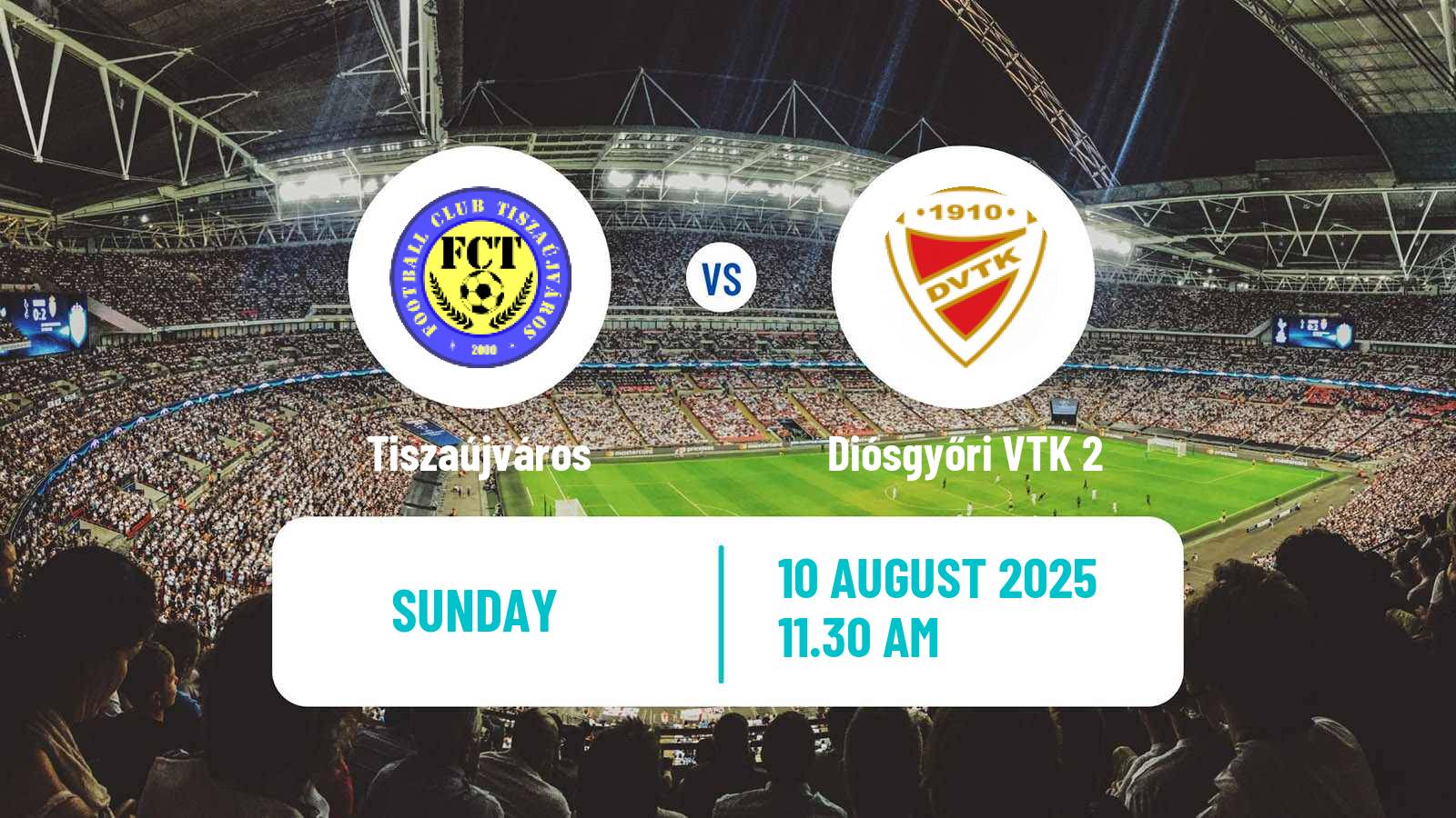Soccer Hungarian NB III Northeast Tiszaújváros - Diósgyőri VTK 2