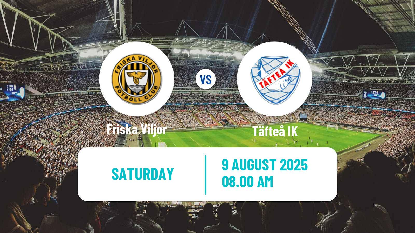 Soccer Swedish Division 2 - Norrland Friska Viljor - Täfteå