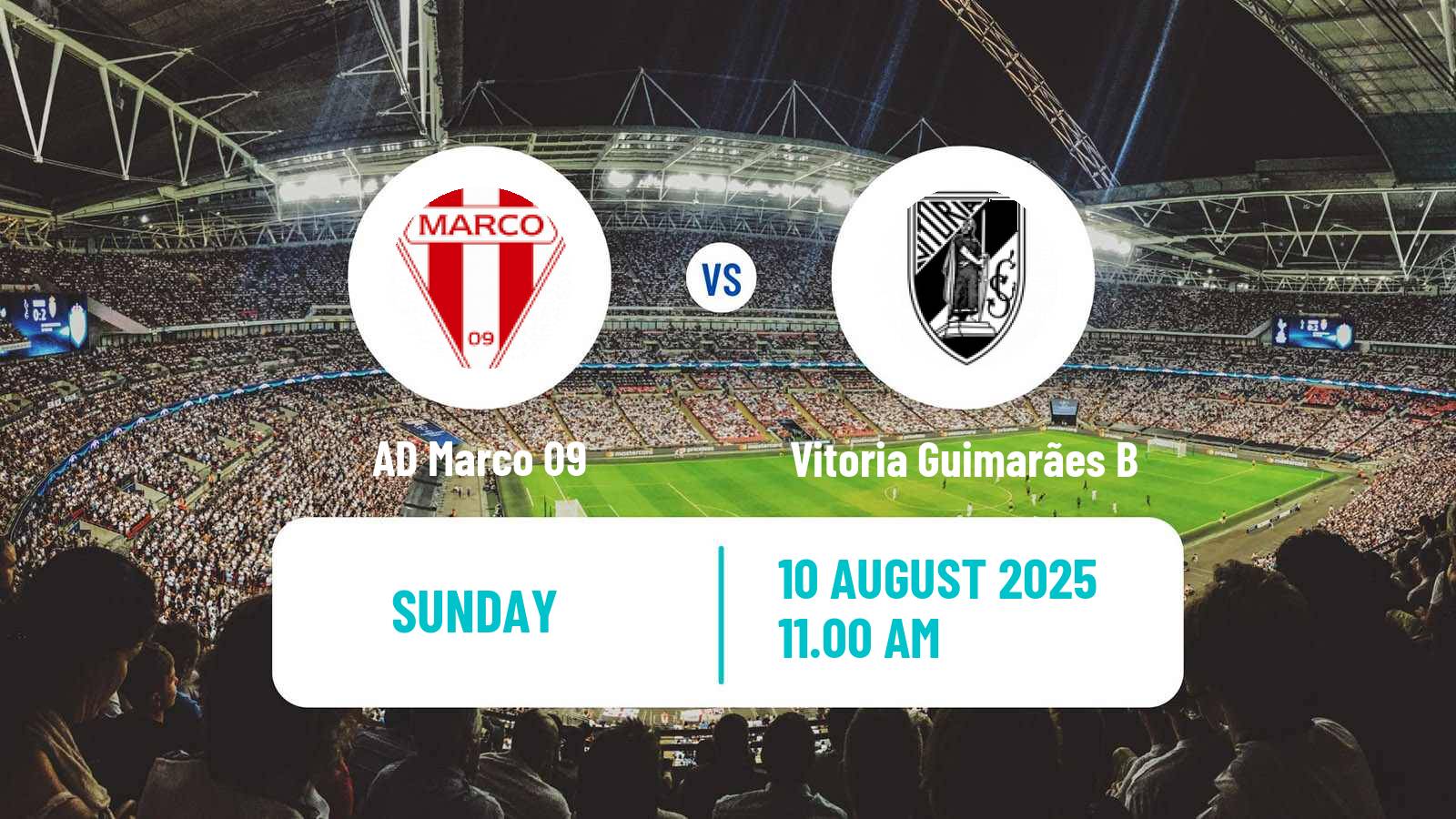 Soccer Portuguese Liga 3 Marco 09 - Vitoria Guimarães B