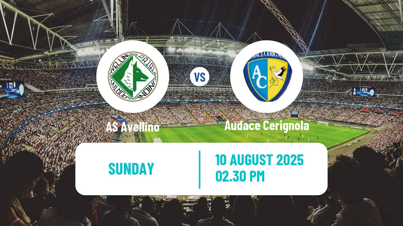 Soccer Coppa Italia Avellino - Audace Cerignola