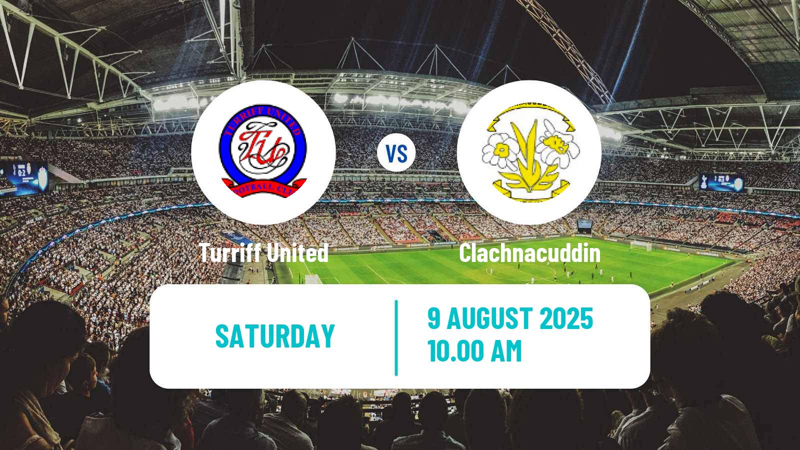 Soccer Scottish Highland League Turriff United - Clachnacuddin