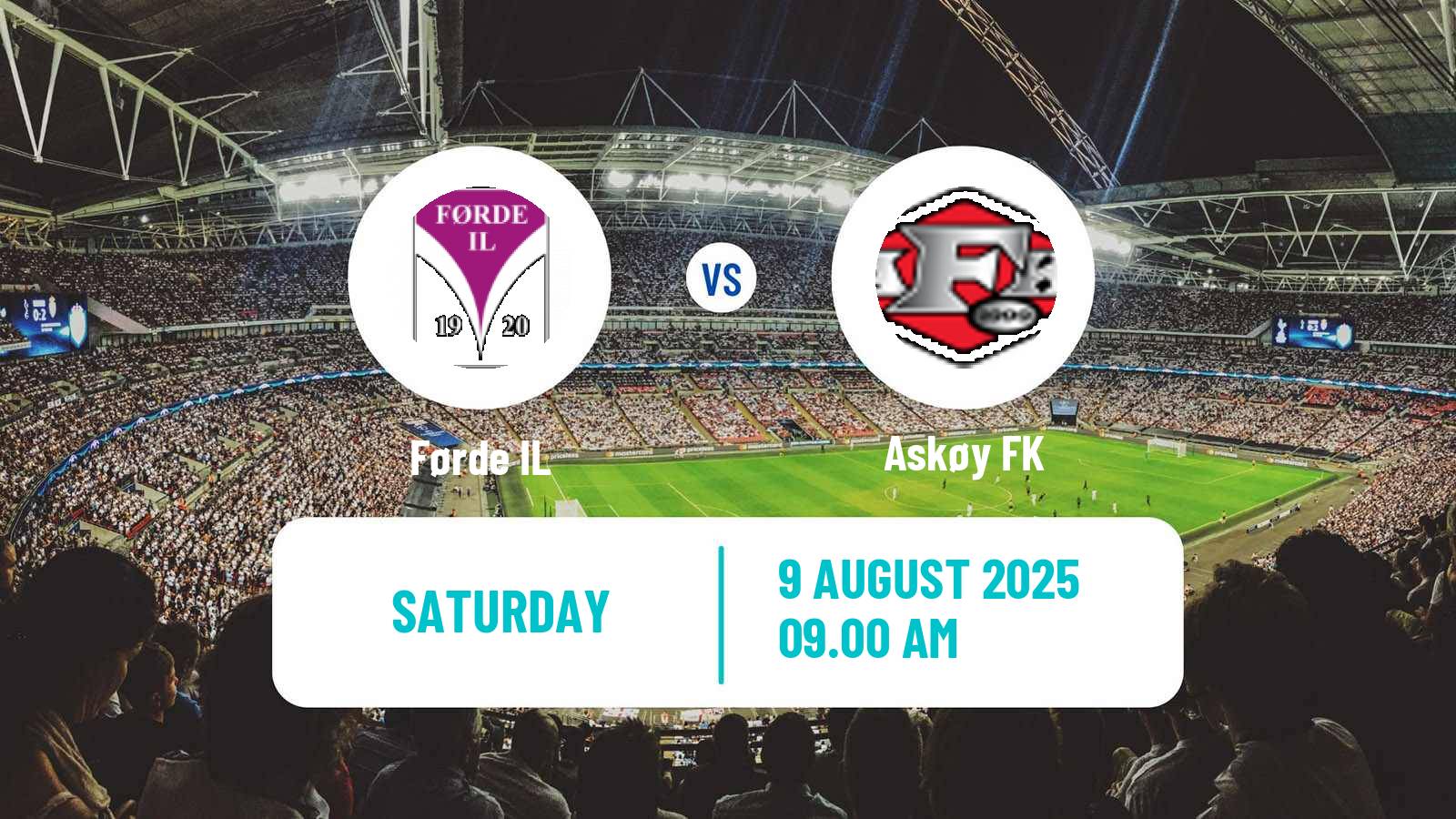 Soccer Norwegian Division 3 - Group 4 Førde - Askøy