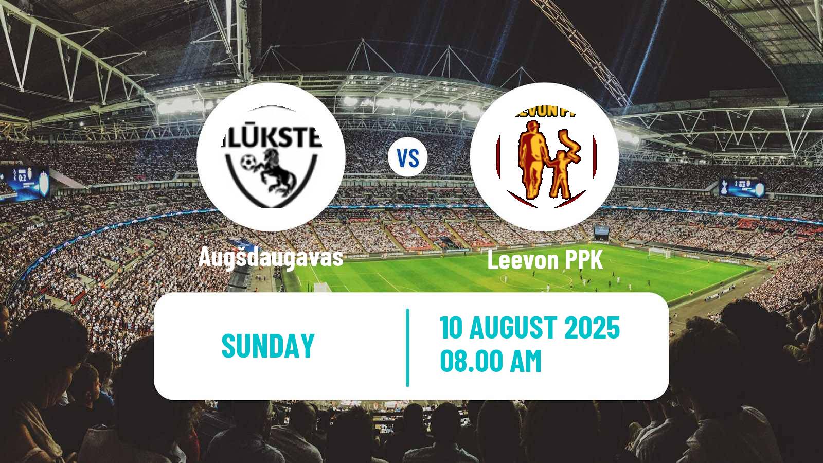 Soccer Latvian 1 Liga Augšdaugavas - Leevon PPK