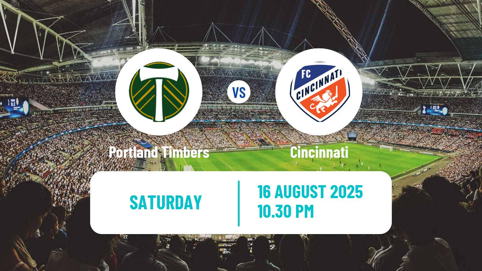 Soccer MLS Portland Timbers - Cincinnati