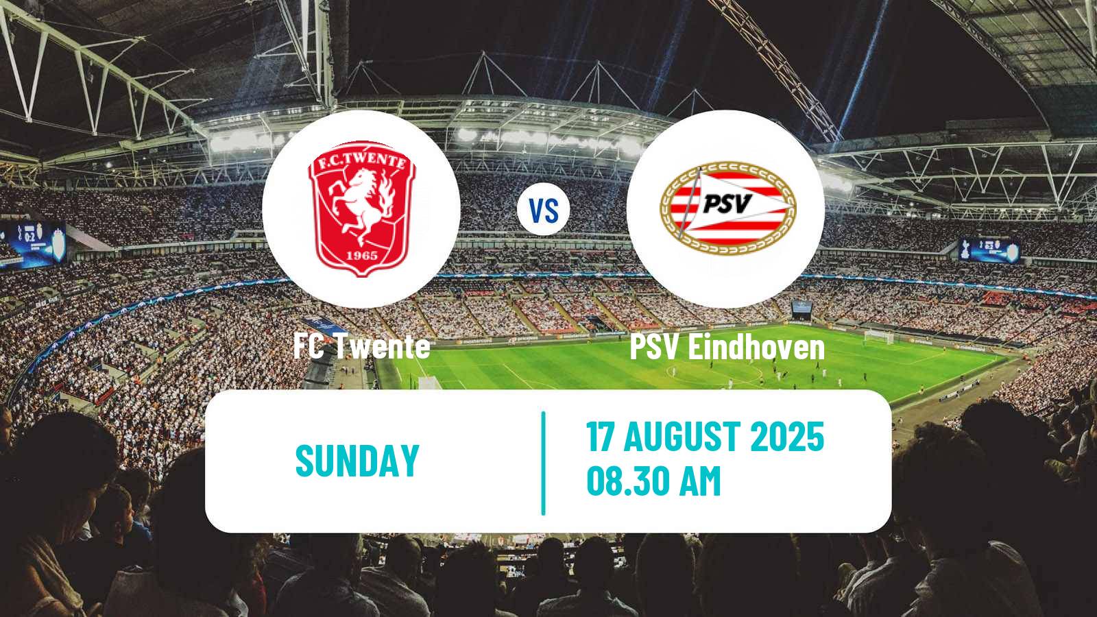 Soccer Dutch Eredivisie Twente - PSV Eindhoven