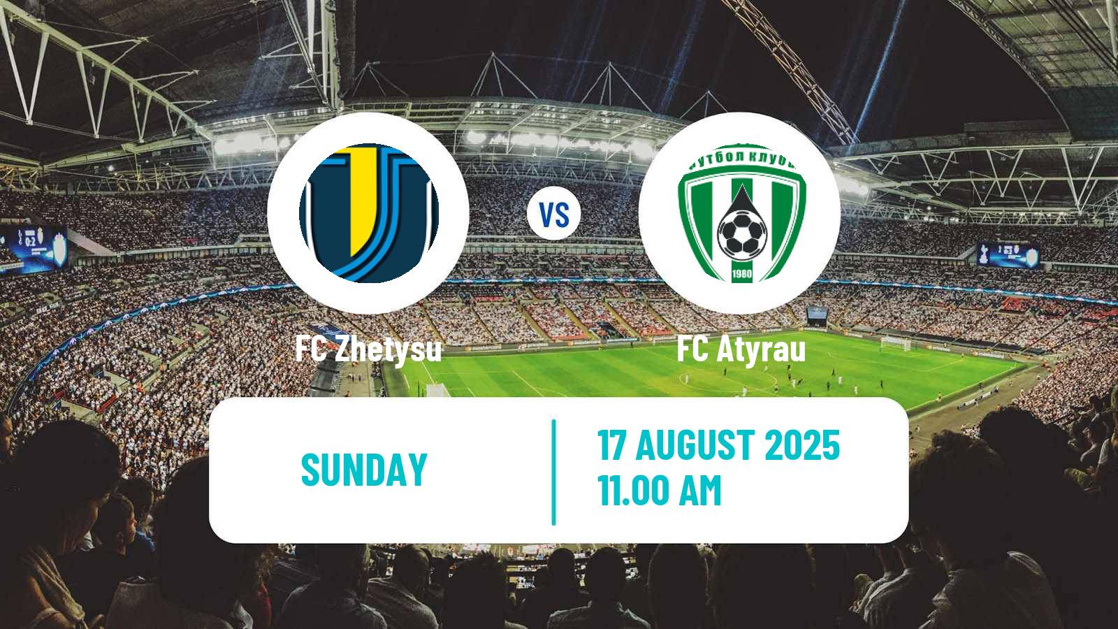 Soccer Kazakh Premier League Zhetysu - Atyrau
