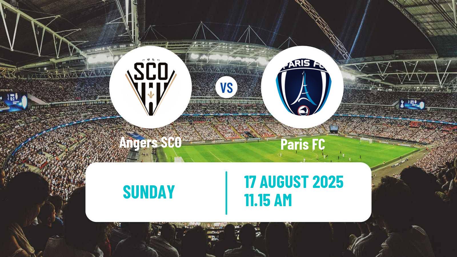 Soccer French Ligue 1 Angers - Paris FC