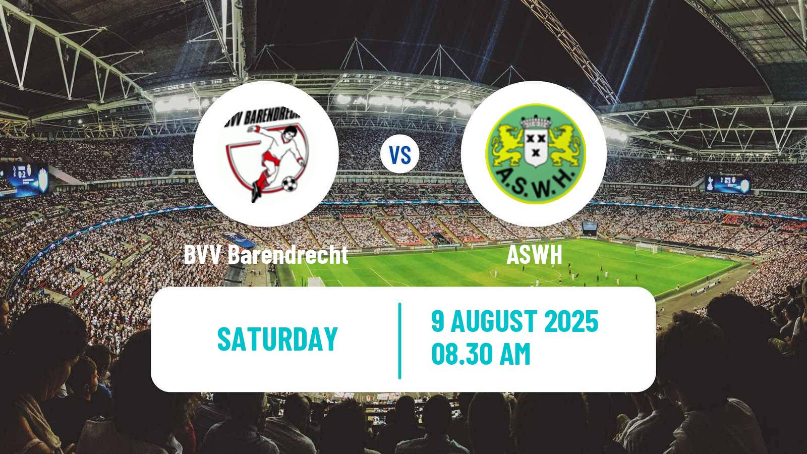 Soccer Club Friendly BVV Barendrecht - ASWH