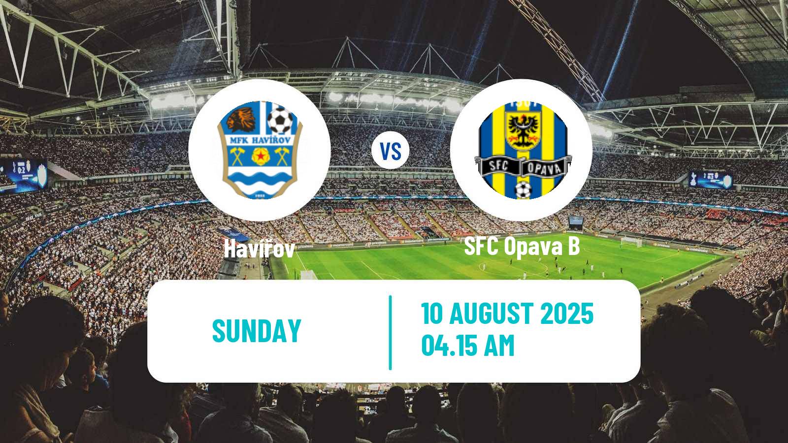 Soccer Czech Division F Havířov - Opava B
