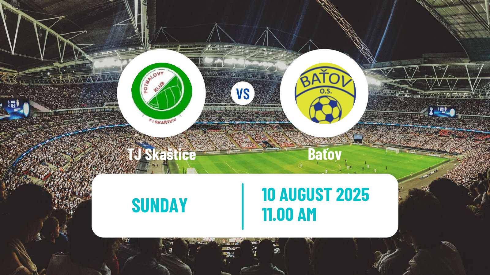 Soccer Czech Division E Skaštice - Baťov