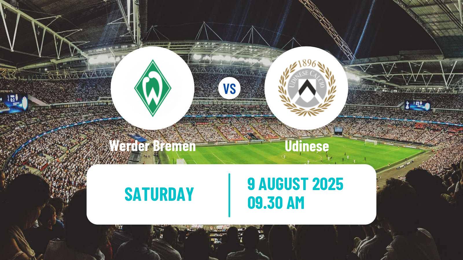 Soccer Club Friendly Werder Bremen - Udinese