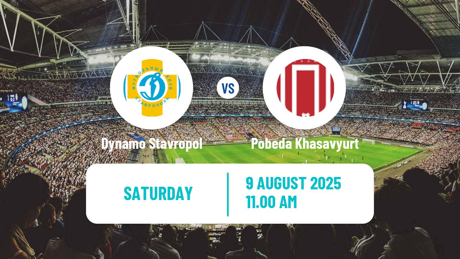 Soccer FNL 2 Division B Group 1 Dynamo Stavropol - Pobeda Khasavyurt