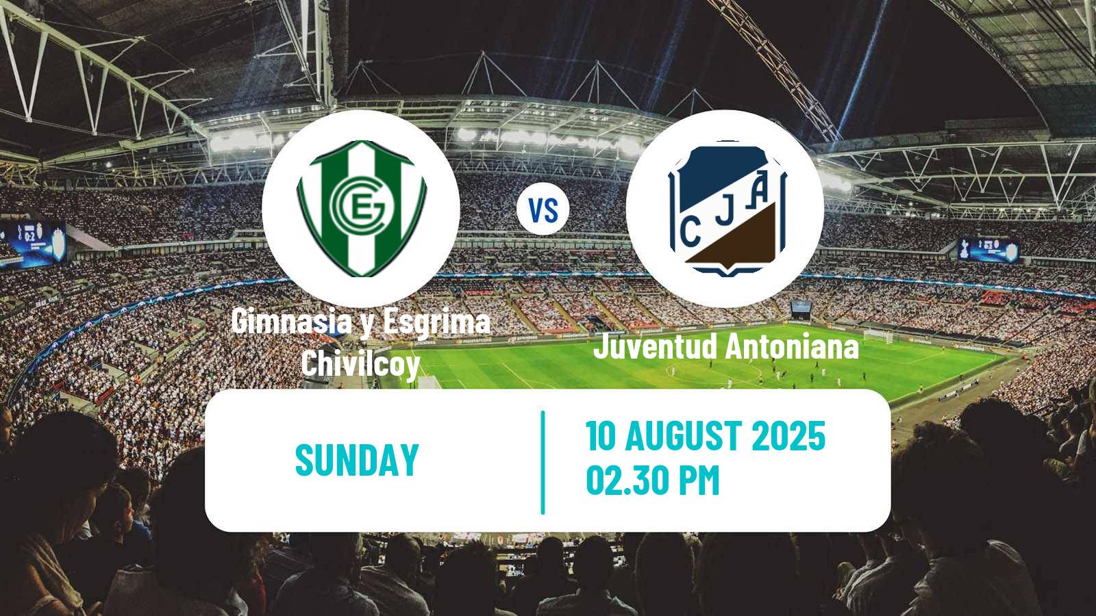 Soccer Argentinian Torneo Federal Gimnasia y Esgrima Chivilcoy - Juventud Antoniana