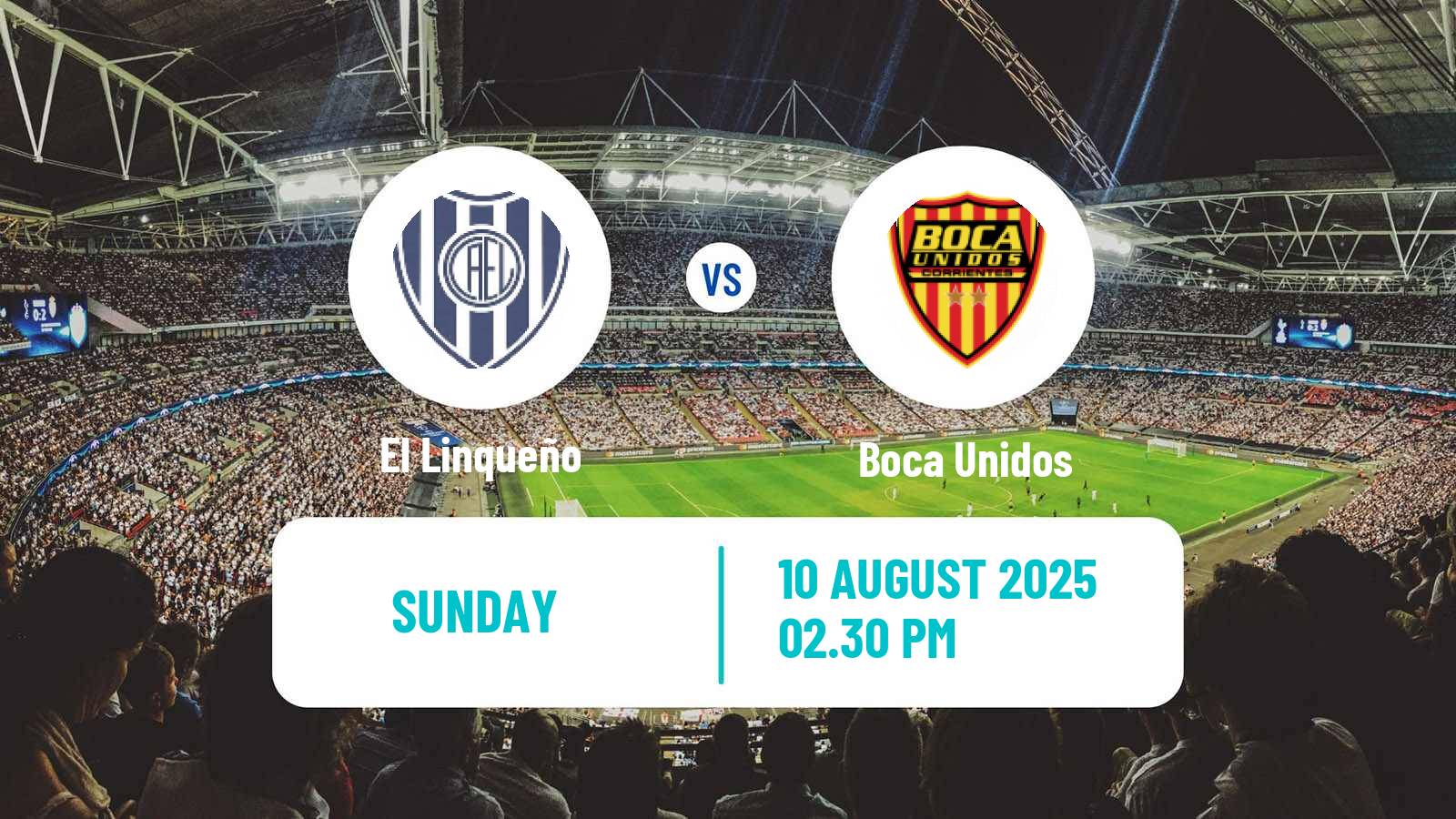 Soccer Argentinian Torneo Federal El Linqueño - Boca Unidos