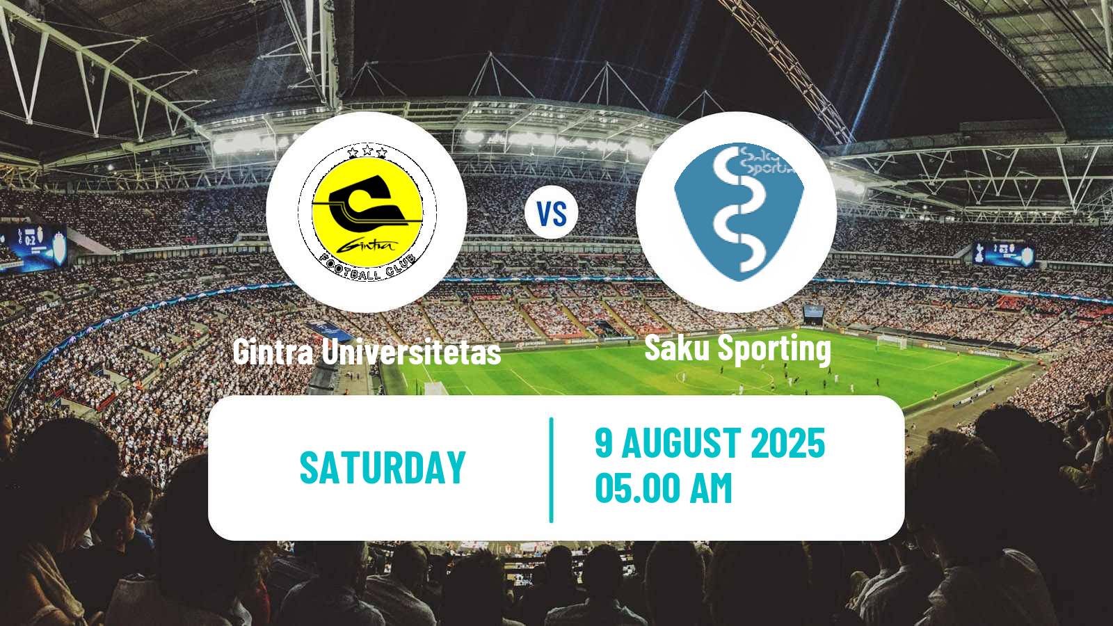 Soccer Club Friendly Women Gintra Universitetas - Saku Sporting