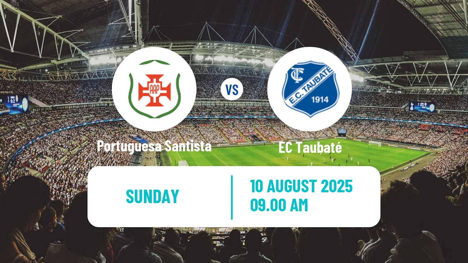 Soccer Brazilian Copa Paulista Portuguesa Santista - Taubaté