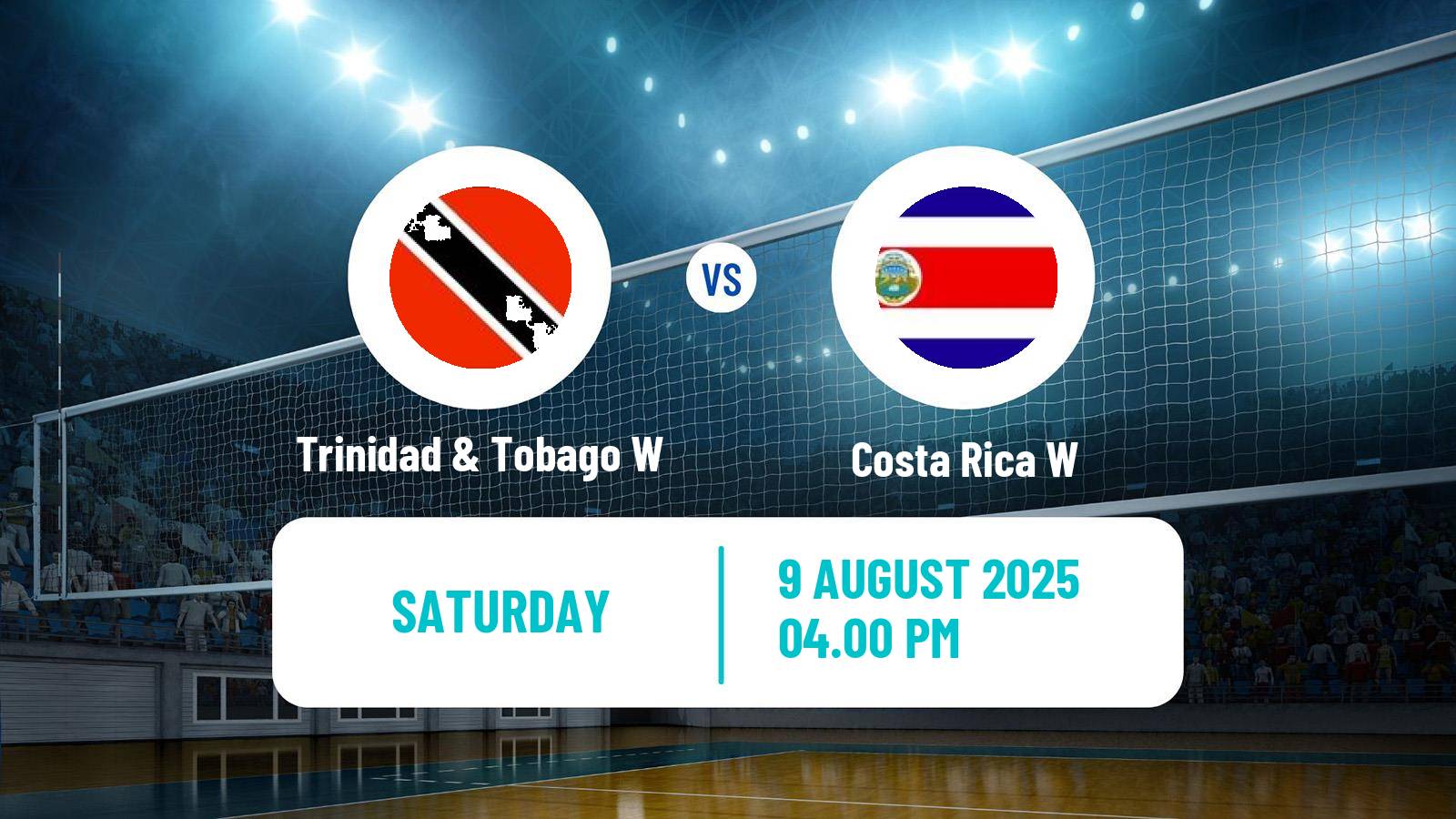 Volleyball Pan-American Cup Volleyball Women Trinidad & Tobago W - Costa Rica W