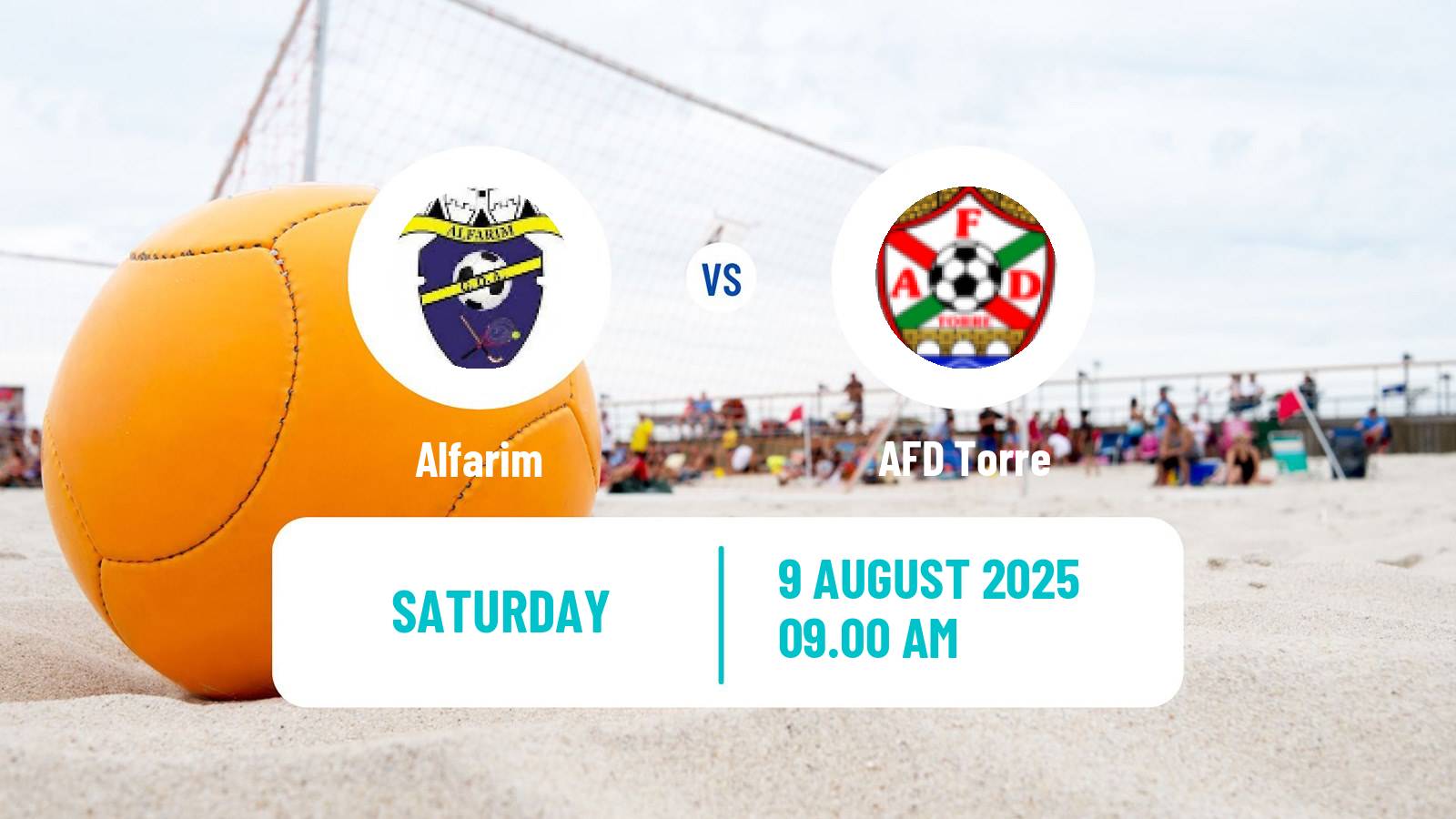 Beach soccer Elite Division Alfarim - Torre