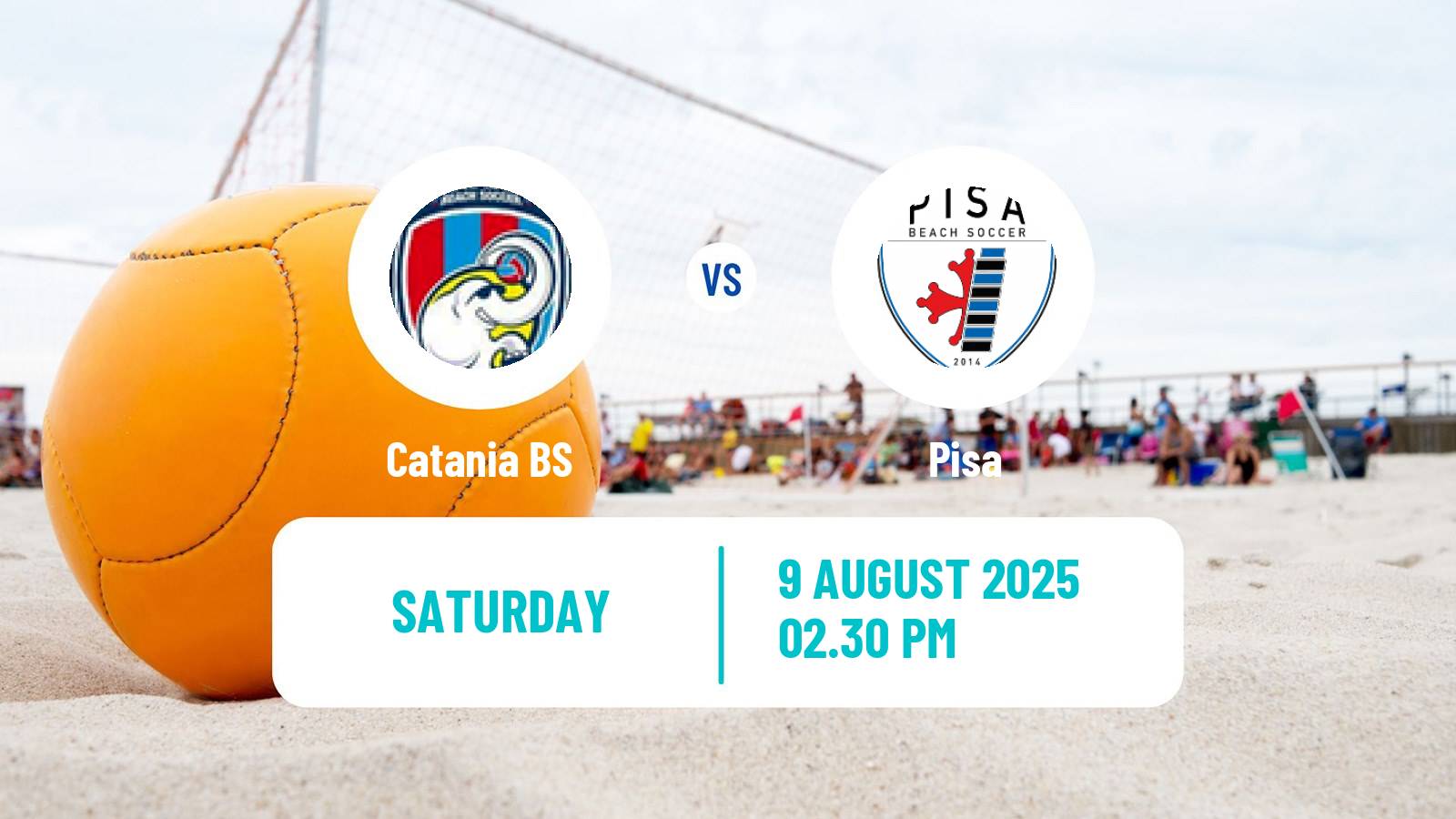 Beach soccer Serie A Catania BS - Pisa