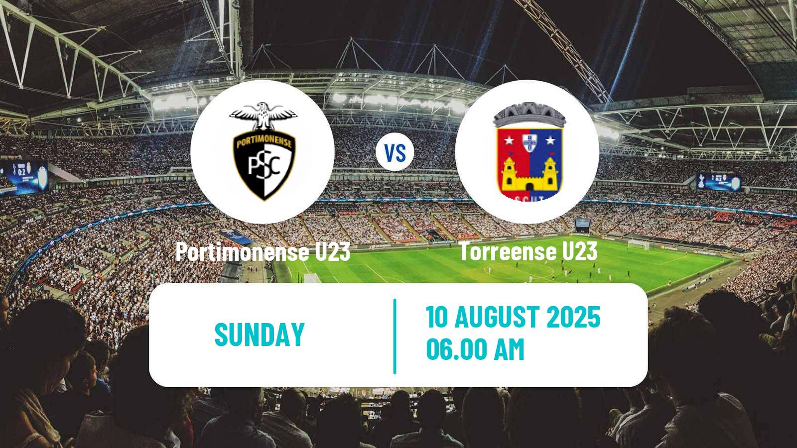 Soccer Portuguese Liga Revelacao U23 Portimonense U23 - Torreense U23