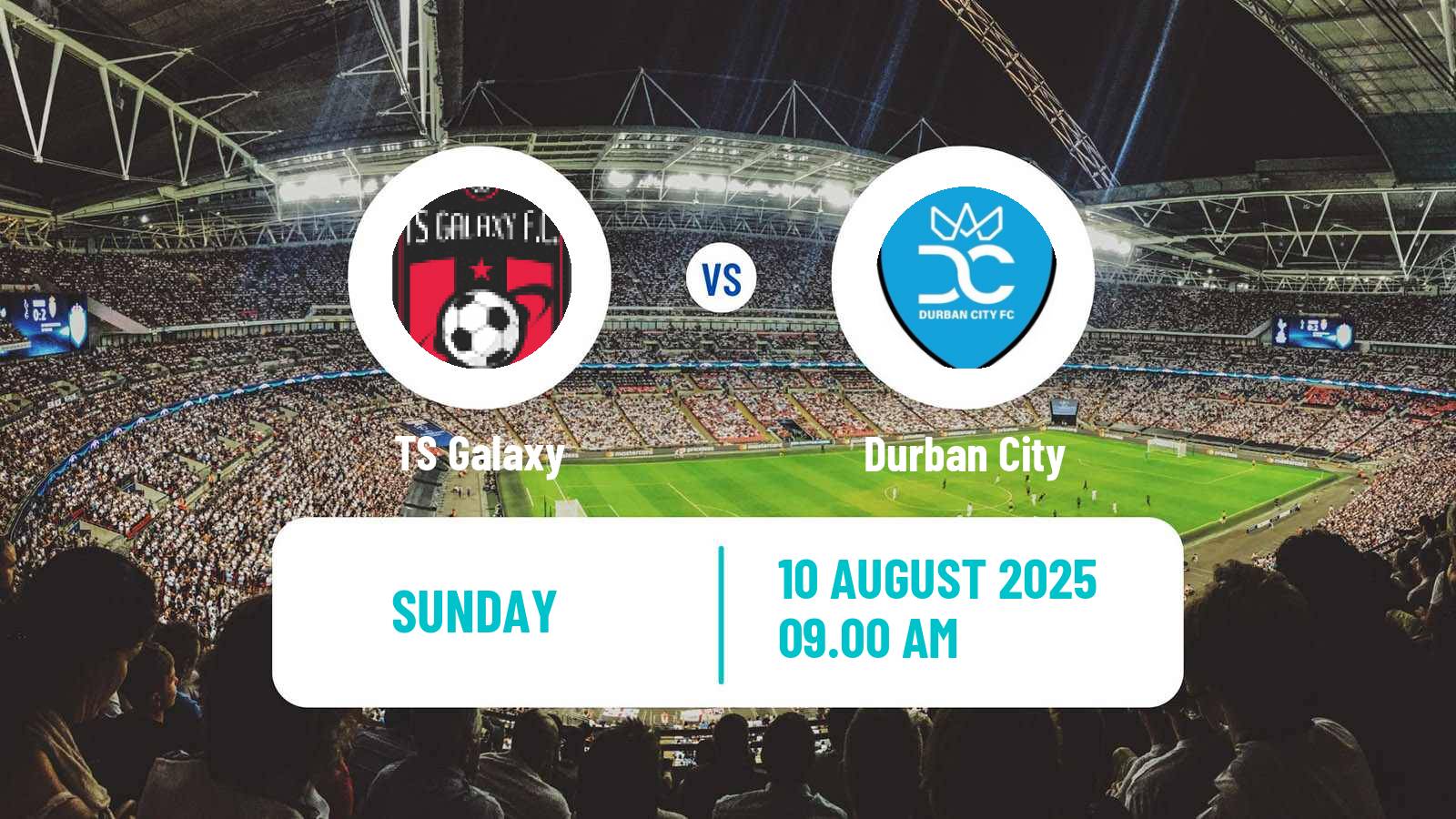 Soccer South African Premier Soccer League TS Galaxy - Durban City