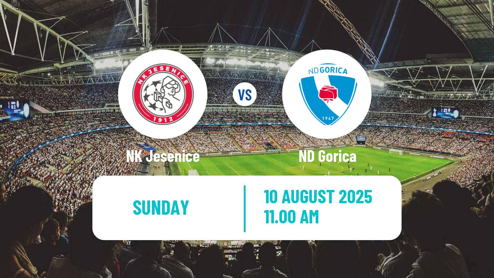 Soccer Slovenian 2 SNL Jesenice - Gorica