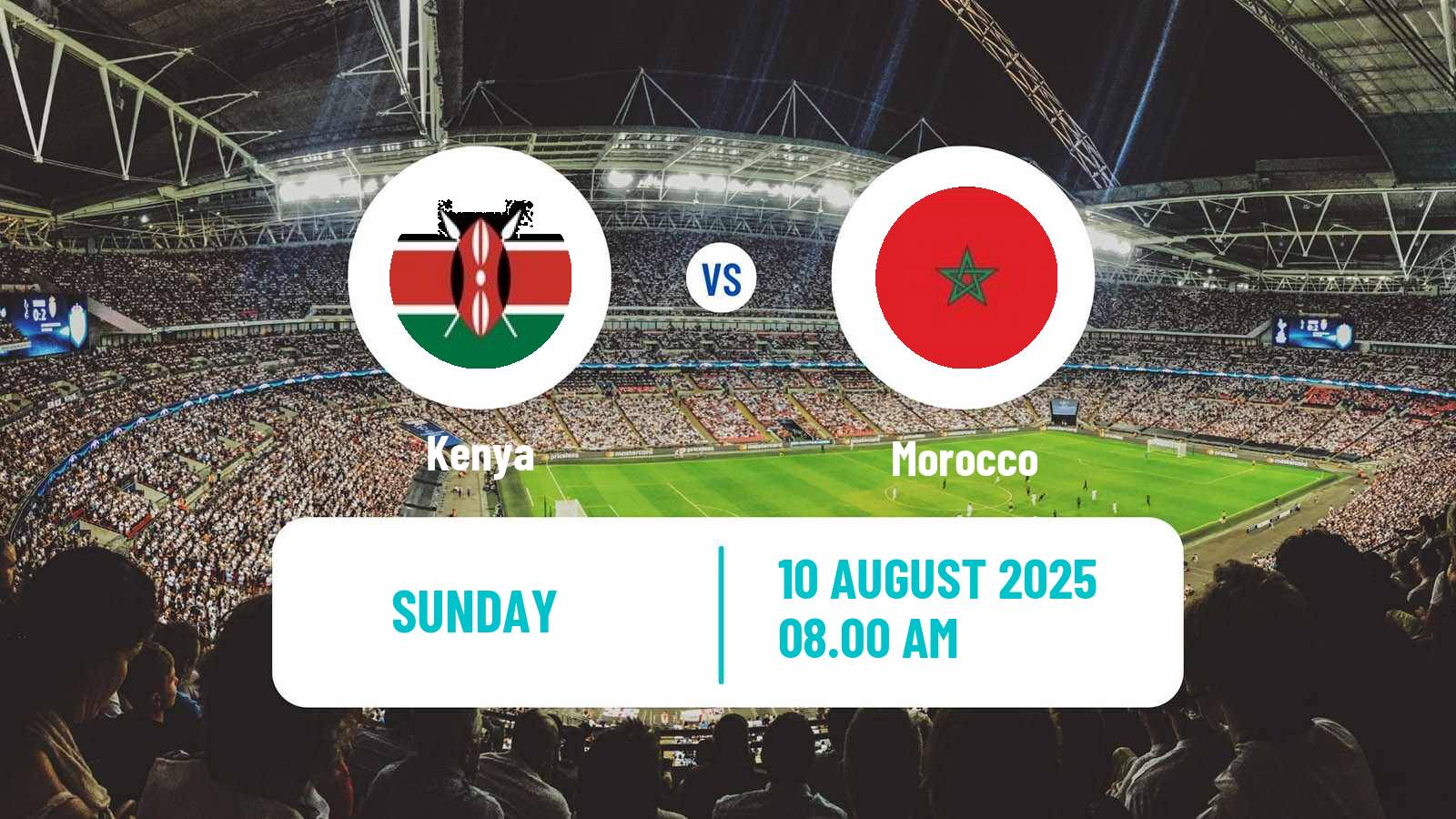 Soccer African Nations Championship Kenya - Morocco