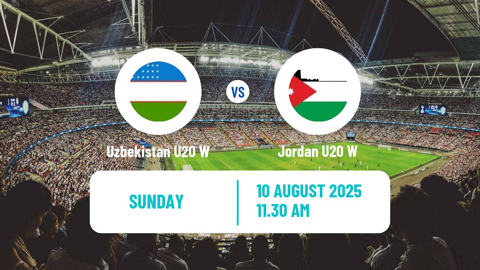 Soccer AFC Asian Cup Women U20 Uzbekistan U20 W - Jordan U20 W