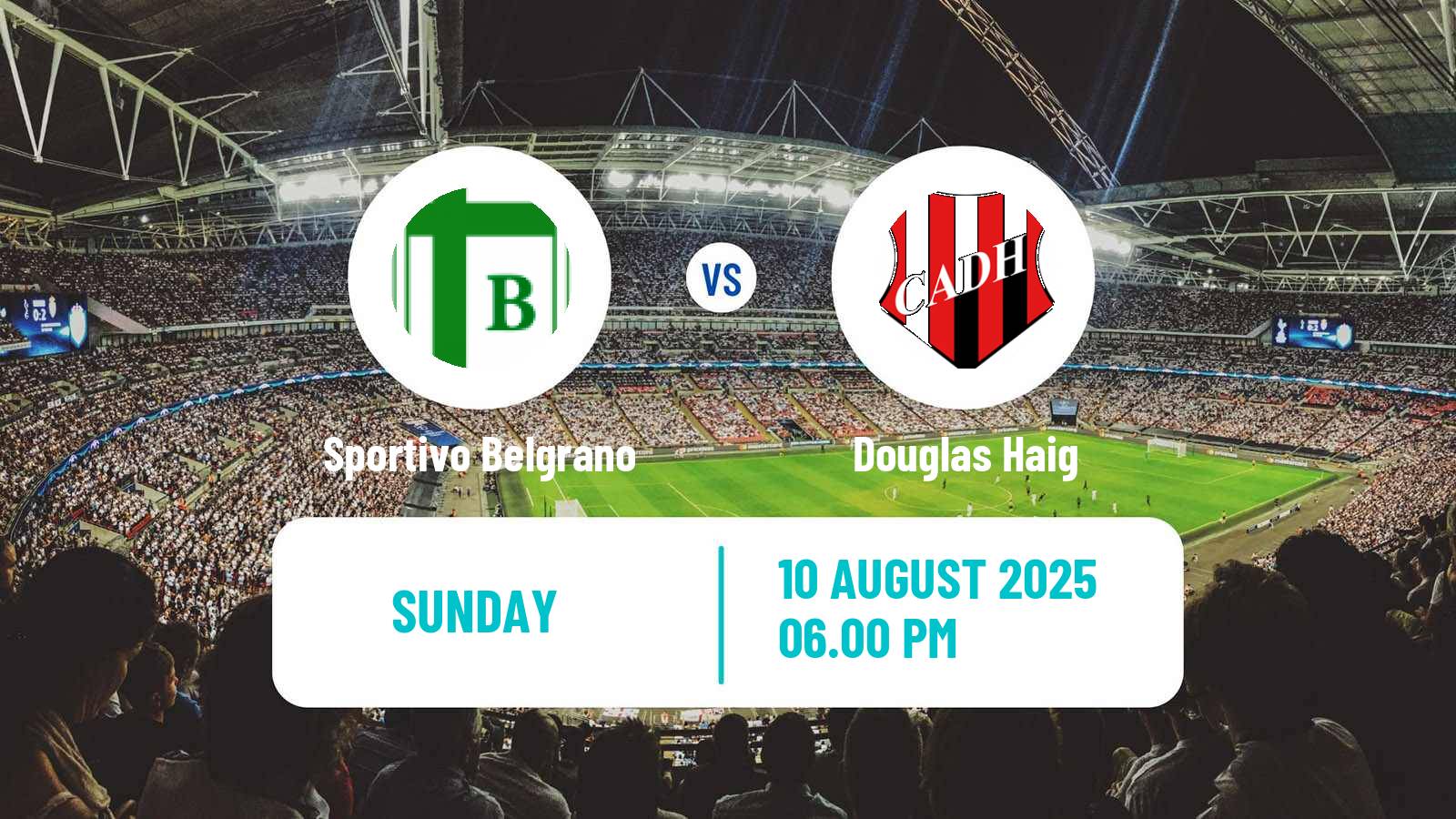 Soccer Argentinian Torneo Federal Sportivo Belgrano - Douglas Haig