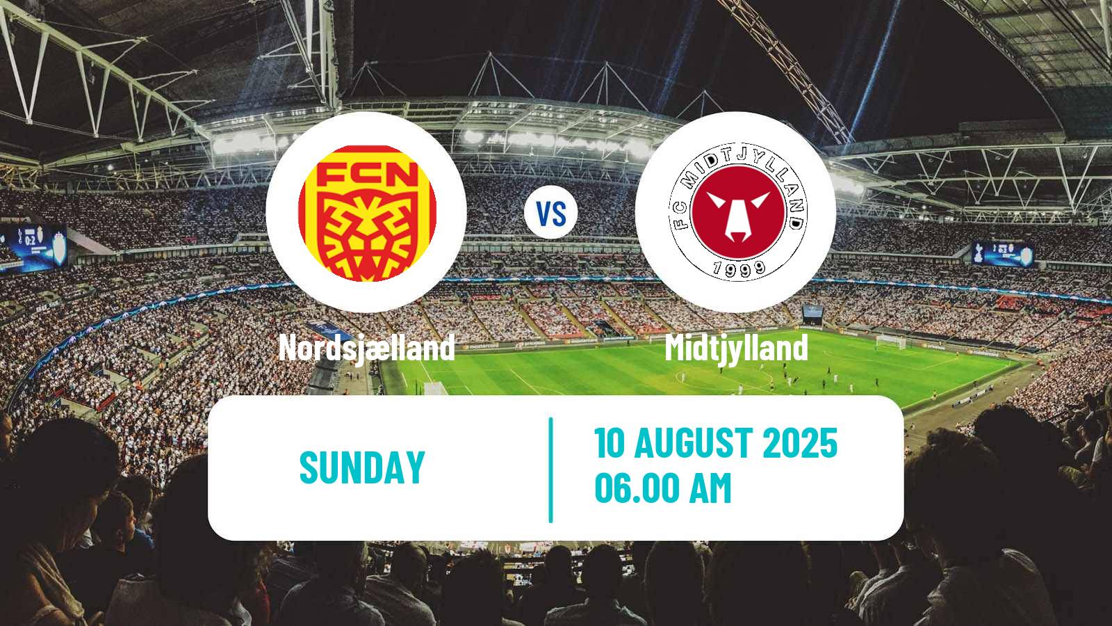 Soccer Danish Elitedivisionen Women Nordsjælland - Midtjylland