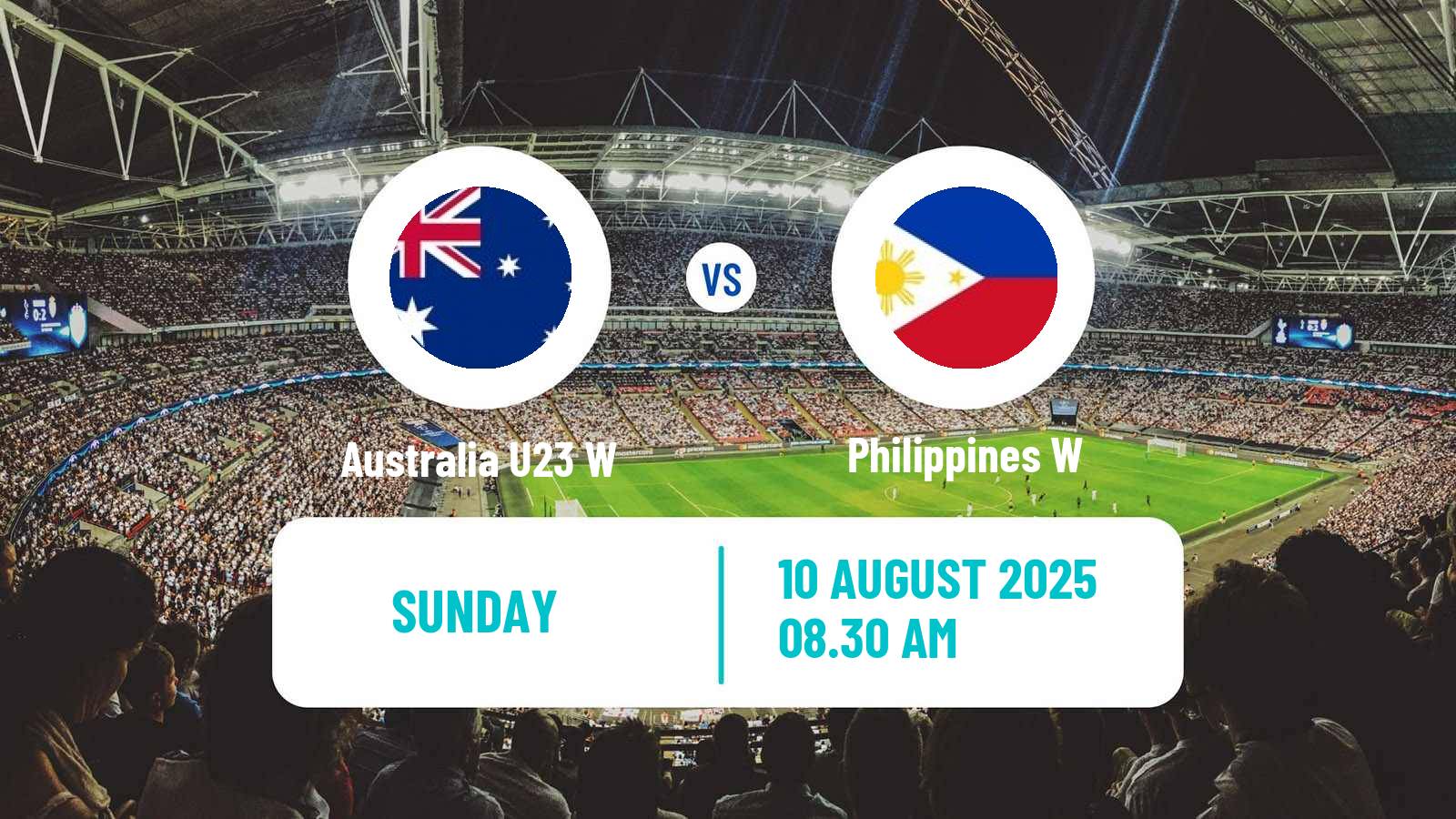 Soccer AFF Championship Women Australia U23 W - Philippines W