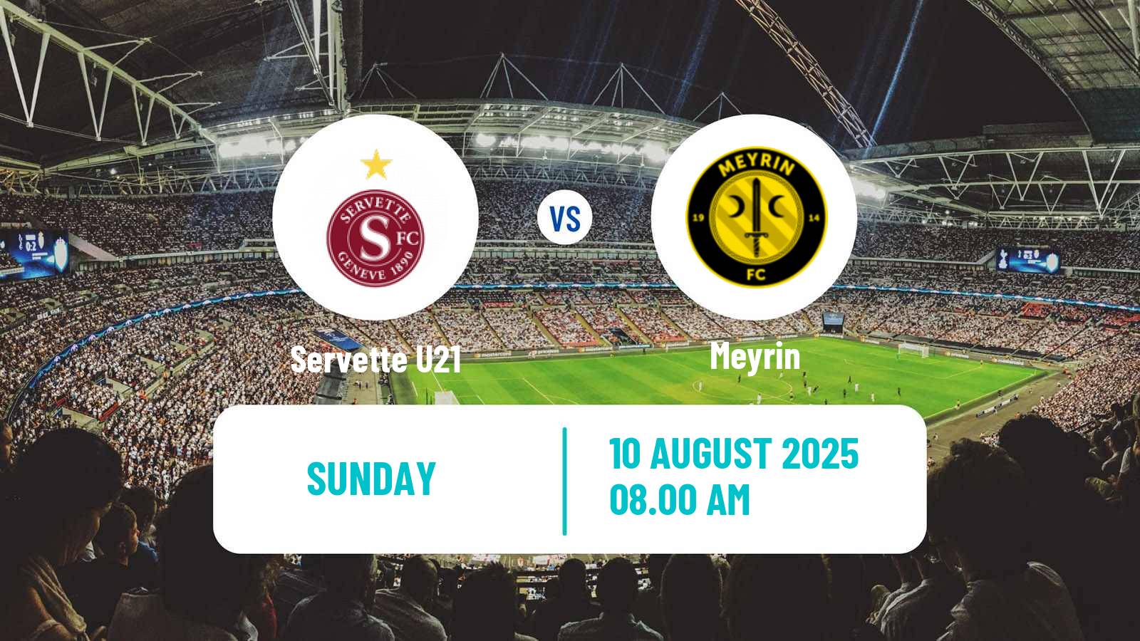 Soccer Swiss 1 Liga Classic Group 1 Servette U21 - Meyrin