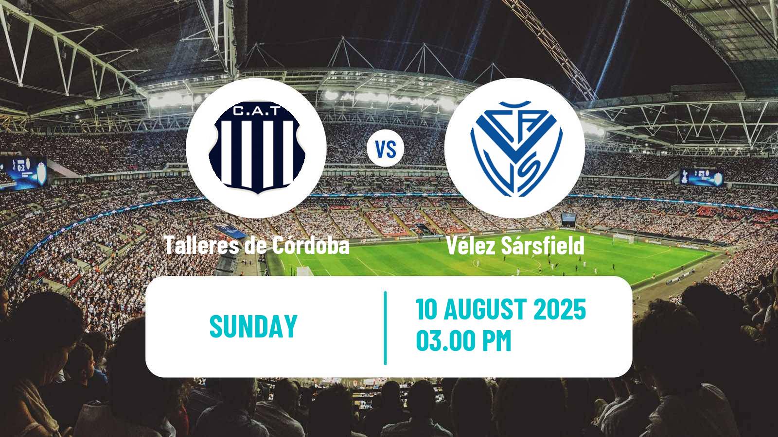 Soccer Argentinian Primera A Women Talleres de Córdoba - Vélez Sársfield