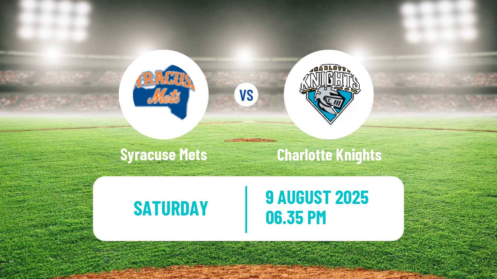 Baseball IL Syracuse Mets - Charlotte Knights