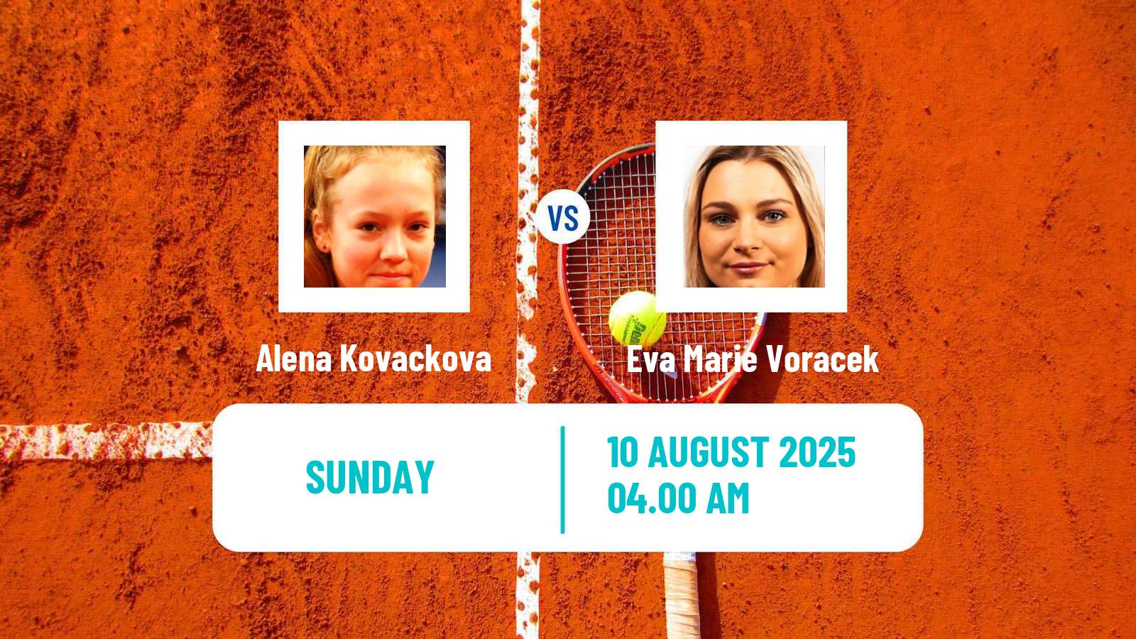 Tennis ITF W15 Slovenske Konjice Women Alena Kovackova - Eva Marie Voracek