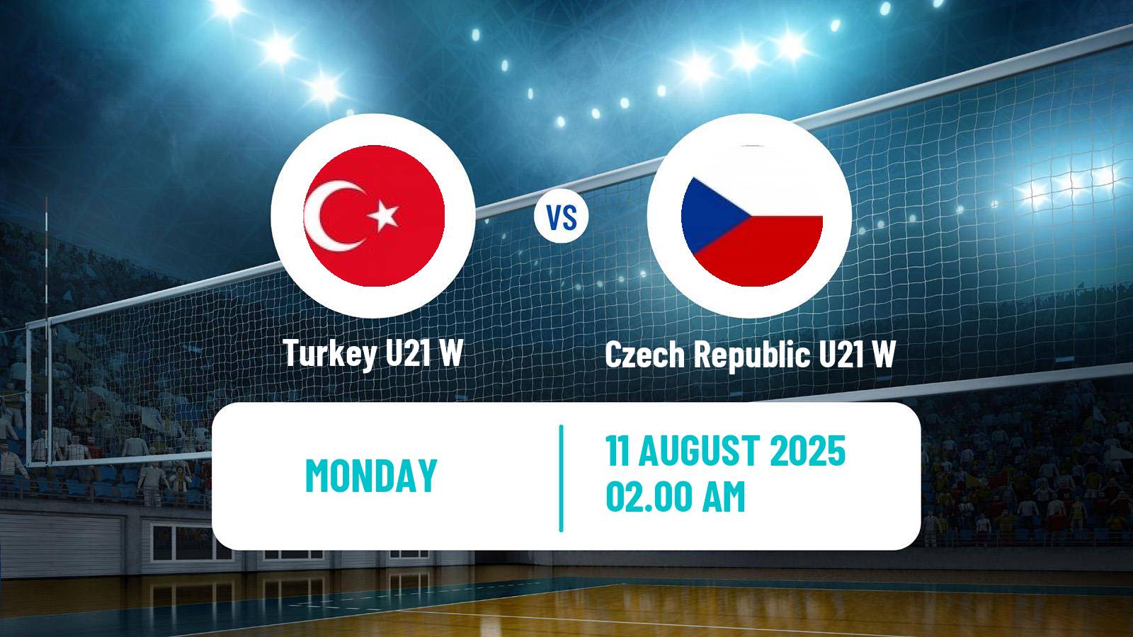 Volleyball World Championship U21 Volleyball Women Turkey U21 W - Czech Republic U21 W