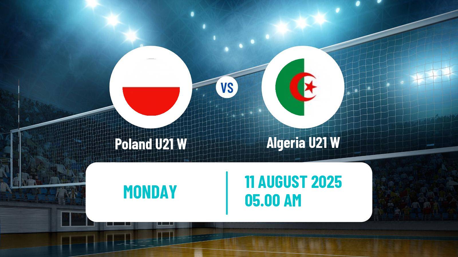 Volleyball World Championship U21 Volleyball Women Poland U21 W - Algeria U21 W