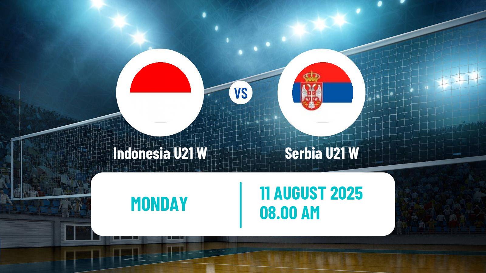 Volleyball World Championship U21 Volleyball Women Indonesia U21 W - Serbia U21 W