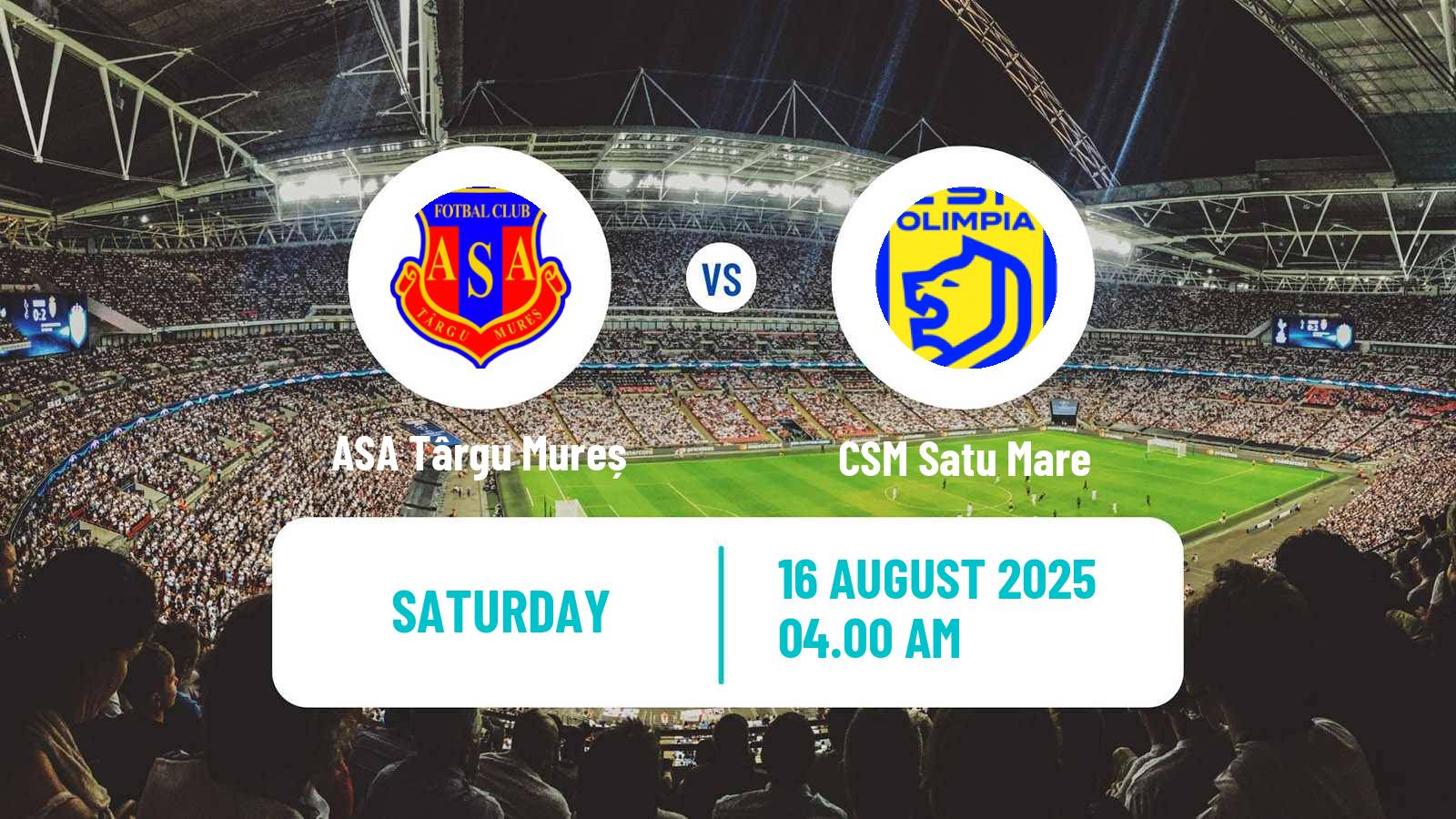 Soccer Romanian Division 2 ASA Târgu Mureș - CSM Satu Mare