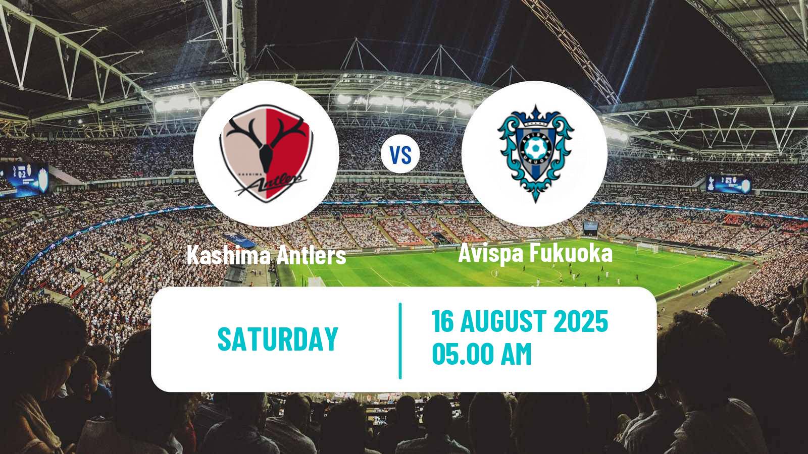 Soccer Japan J1 League Kashima Antlers - Avispa Fukuoka
