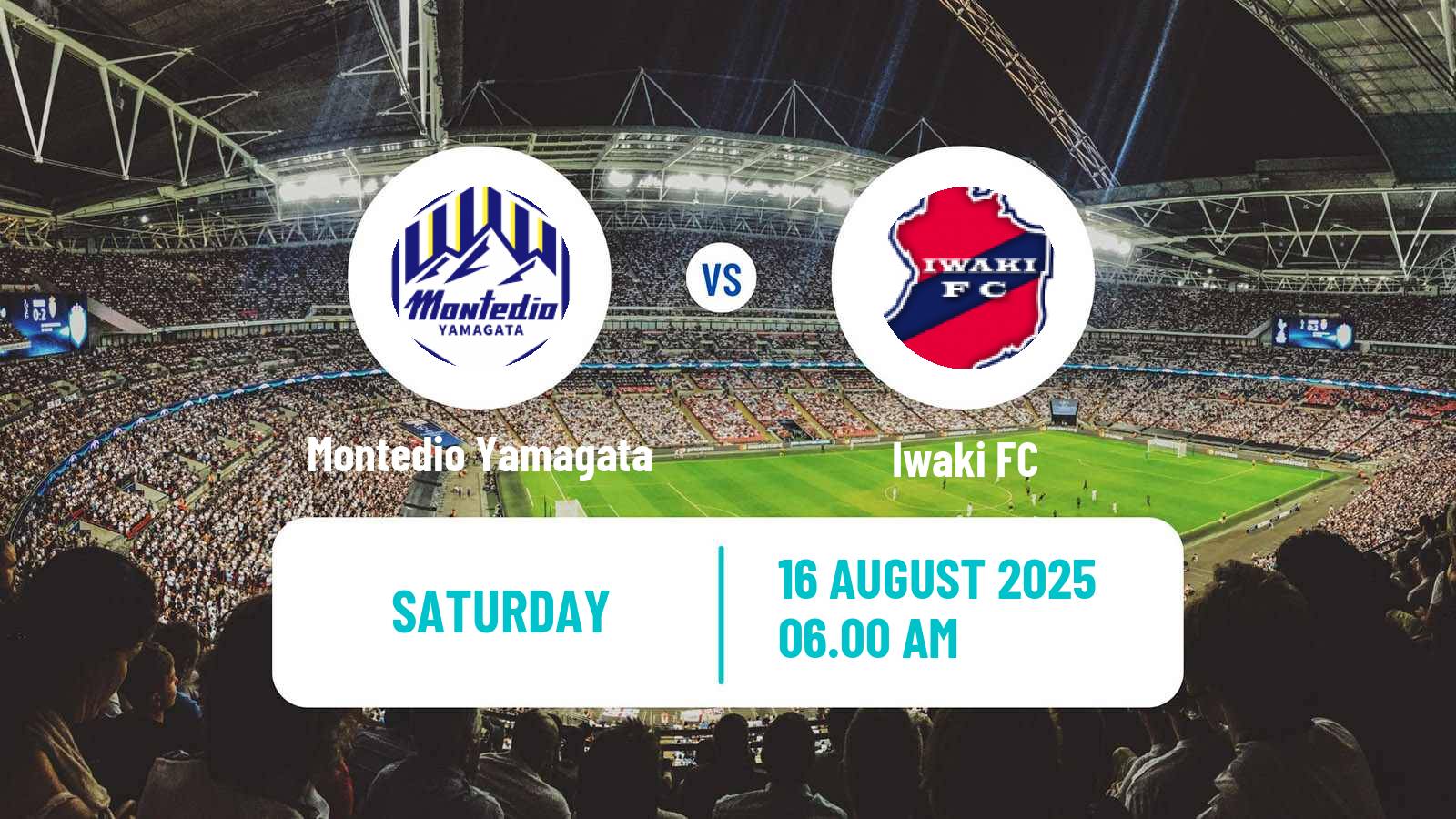 Soccer Japan J2 League Montedio Yamagata - Iwaki