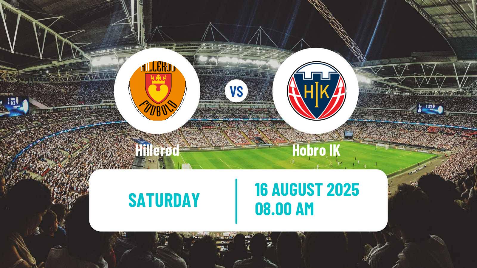 Soccer Danish 1 Division Hillerød - Hobro