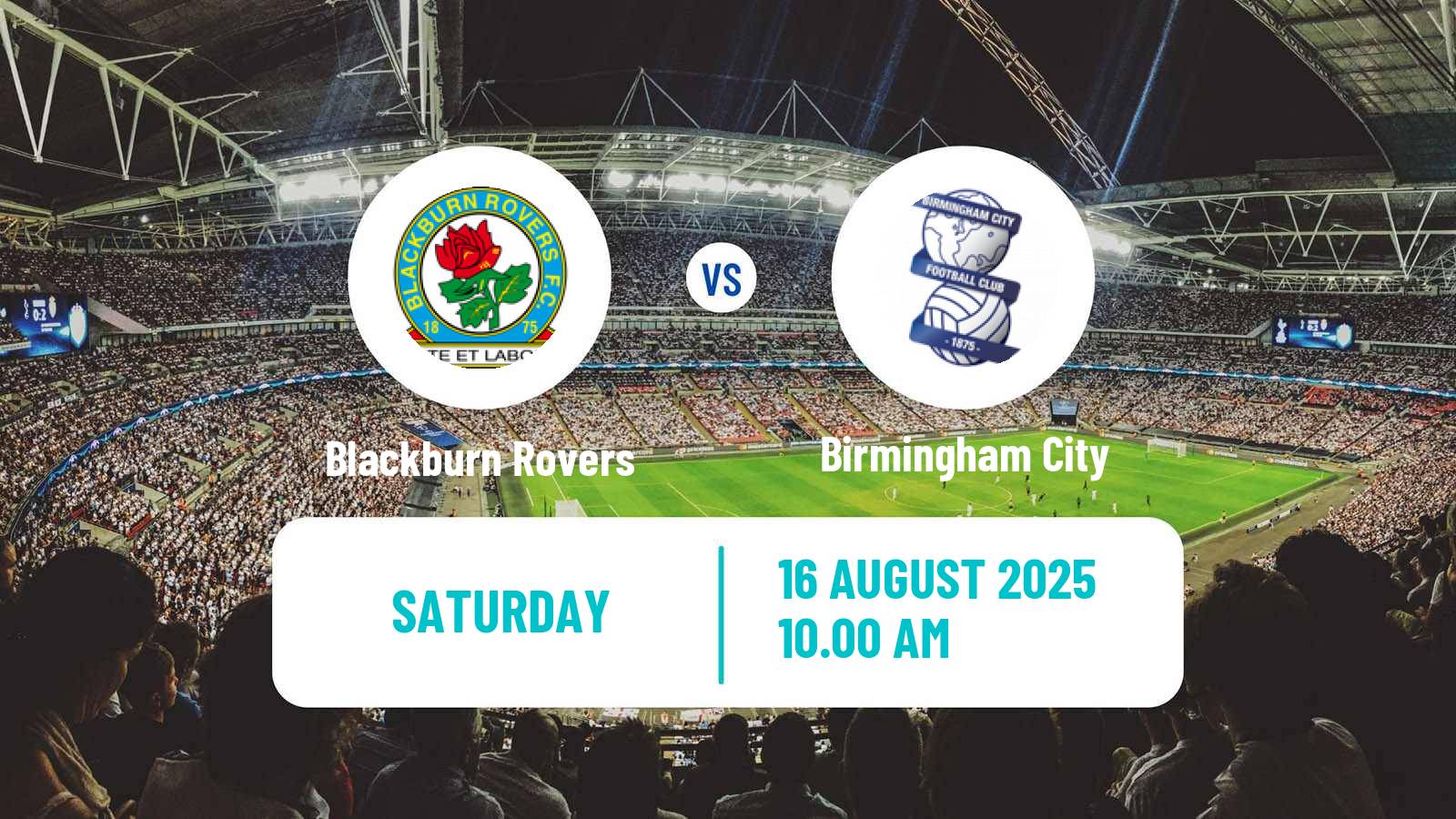 Soccer English League Championship Blackburn Rovers - Birmingham City