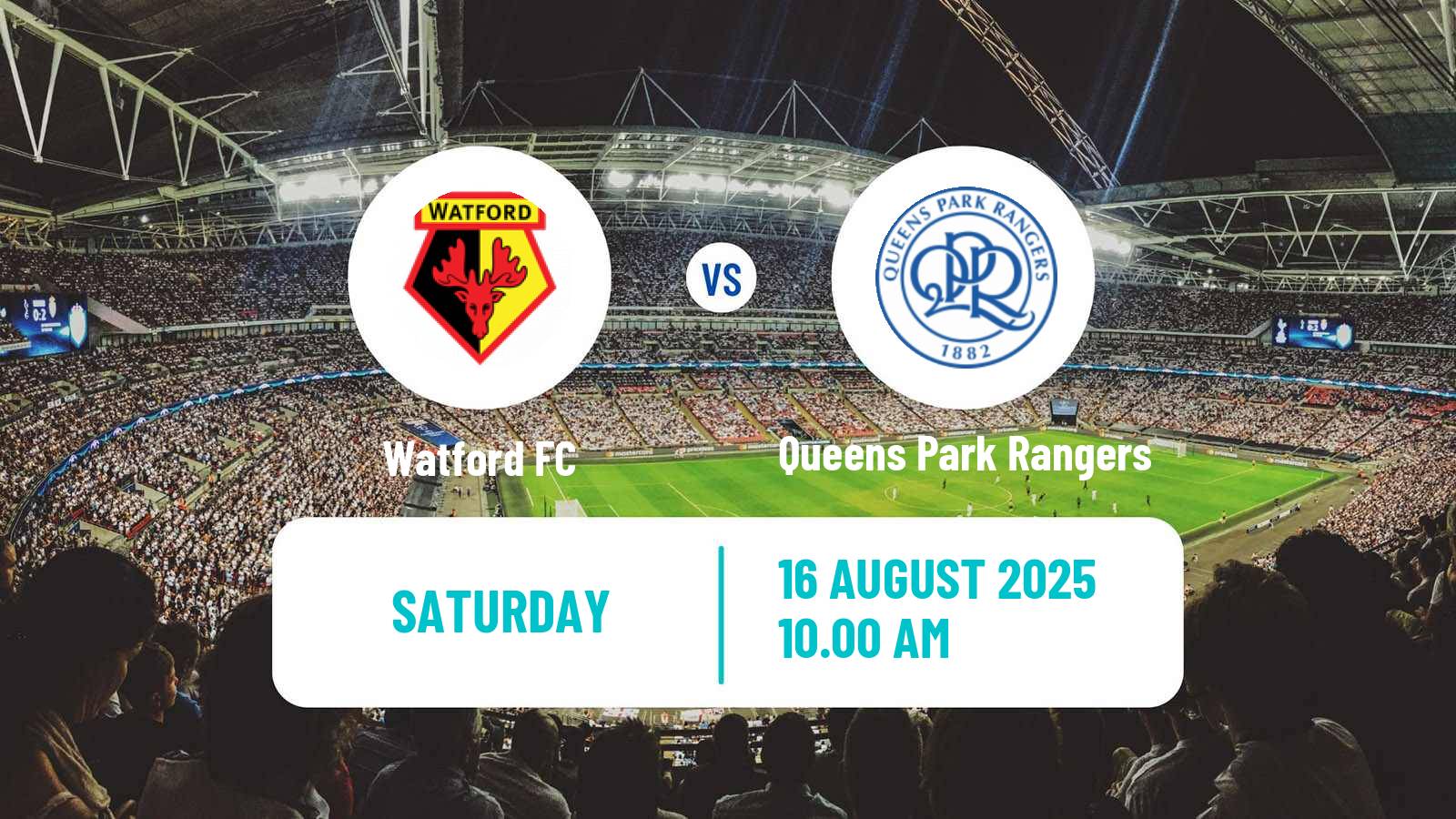 Soccer English League Championship Watford - Queens Park Rangers